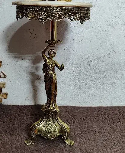 میزخاطره پایه فرشته برنزی|میز تلفن|مرند, |دیوار