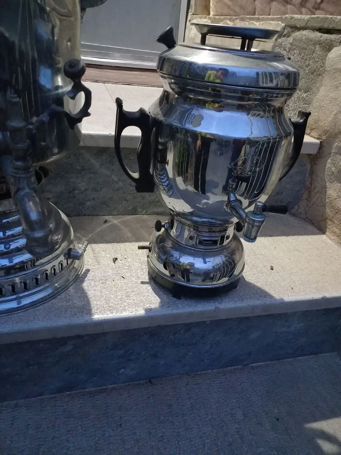 دو عدد سماور گازی|سماور، چایساز، قهوهساز|مرند, |دیوار