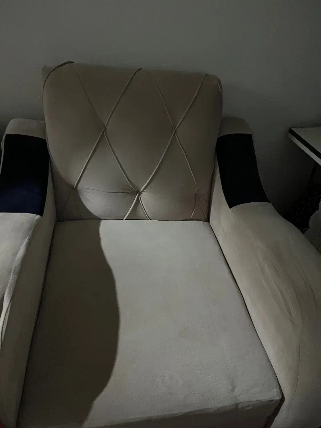 دوتامبل یک نفره درحدنو|مبلمان خانگی و میز عسلی|لشت نشا, |دیوار