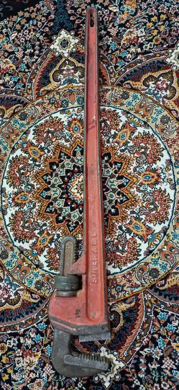 آچار شلاقی بزرگ دهانه۳۶ اینچ.اسپانیا|ابزارآلات|مشهد, بهمن|دیوار