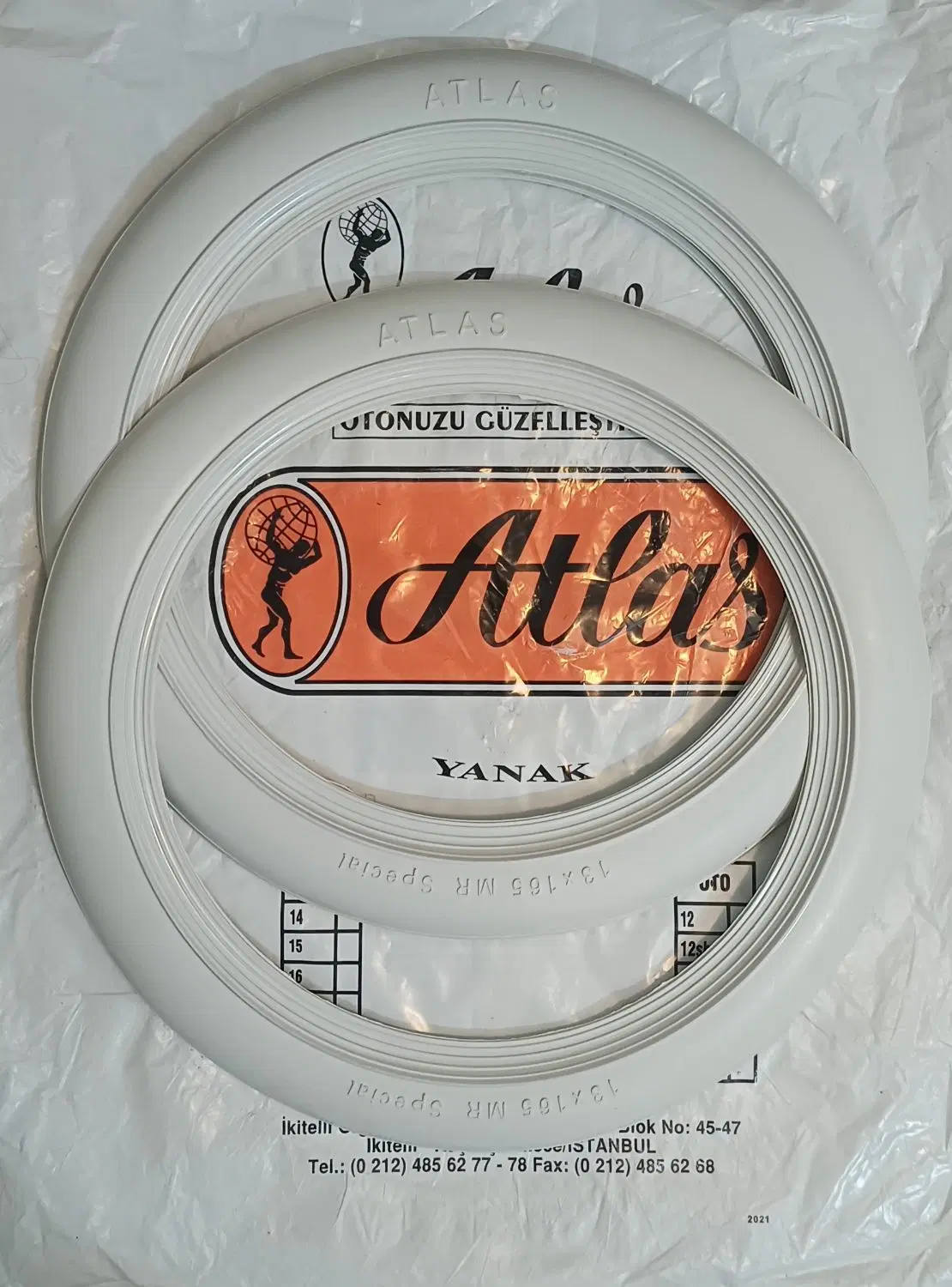 نوار سفید دور لاستیک Atlas Mr special|قطعات یدکی و لوازم جانبی|تهران, شادمان|دیوار