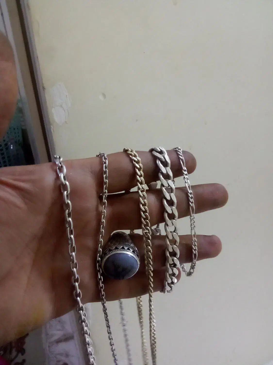 حراج زنجیر و دستبند نقره|جواهرات|تهران, جمالزاده|دیوار