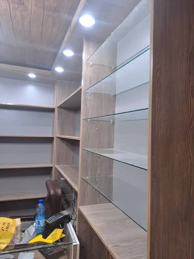 قفسه mdf|کتابخانه، شلف، قفسه‌های دیواری|بیجار, |دیوار