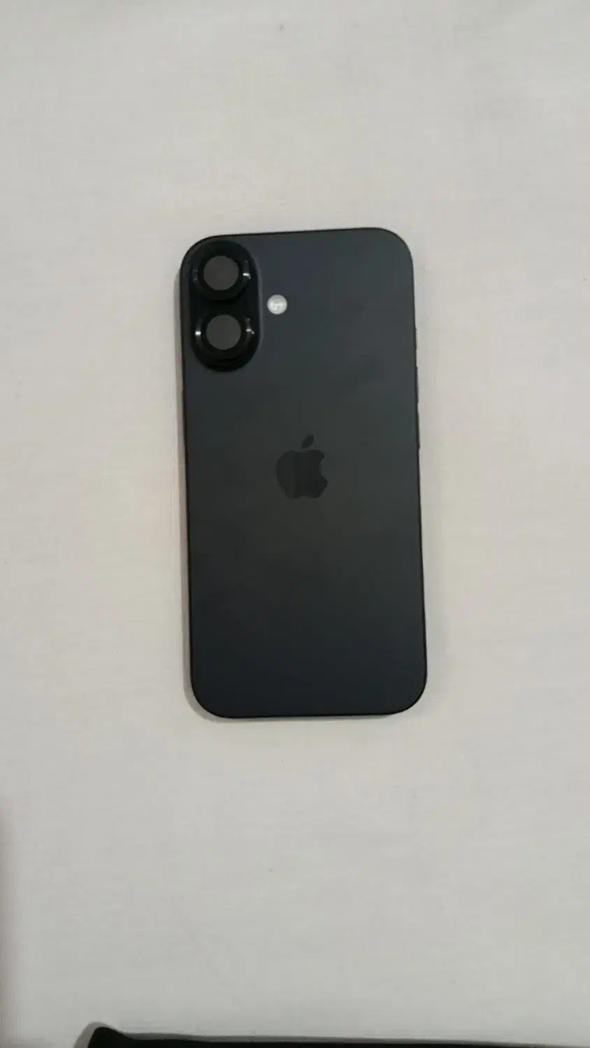 آیفون16نرمال مشکی/سایکل 25/همراه شارژر اصلی|موبایل|رشت, فلسطین|دیوار