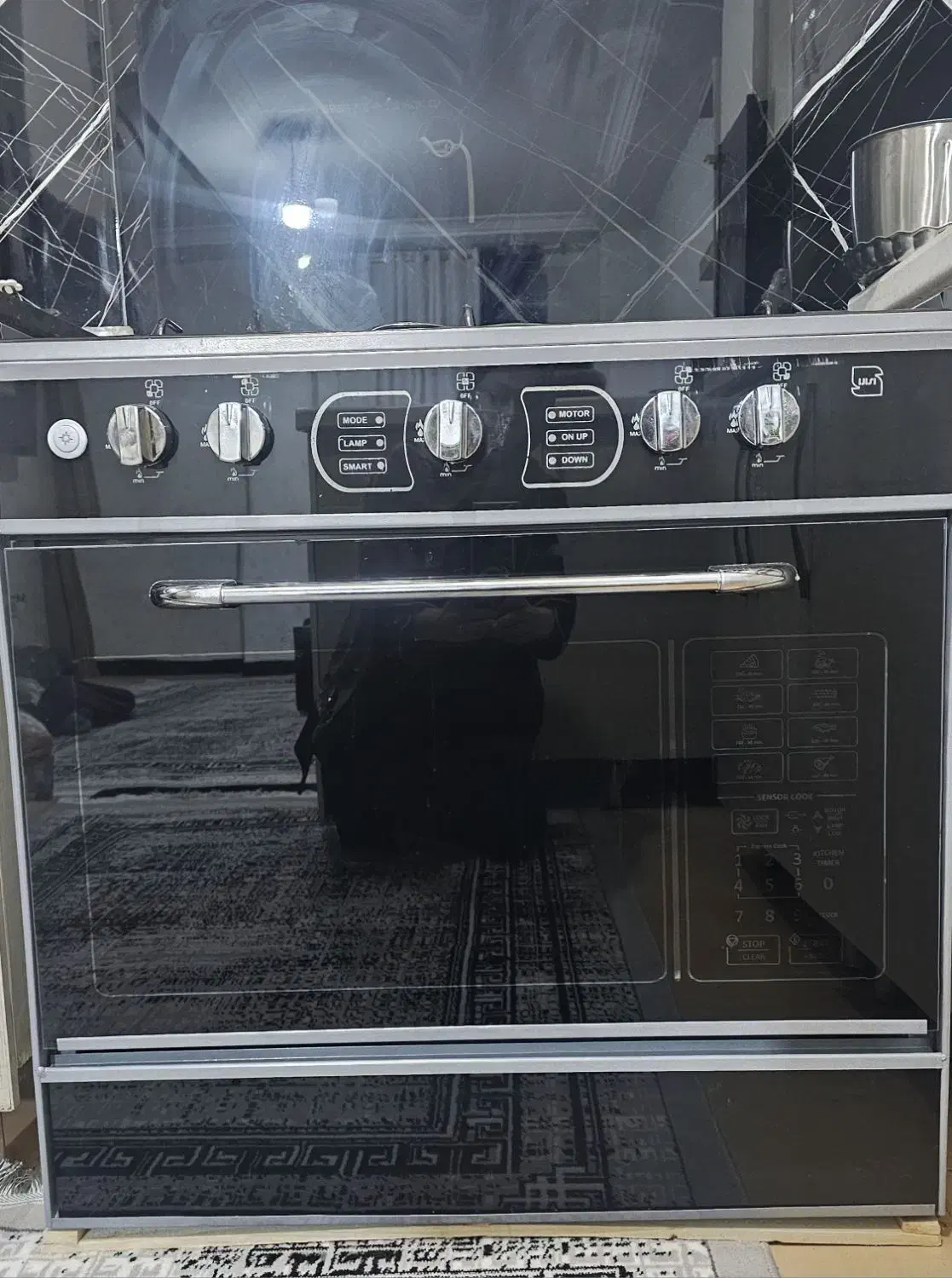 اجاق گاز ۵شعله طرح فر|اجاق گاز و لوازم برقی پخت‌وپز|شاهدشهر, |دیوار