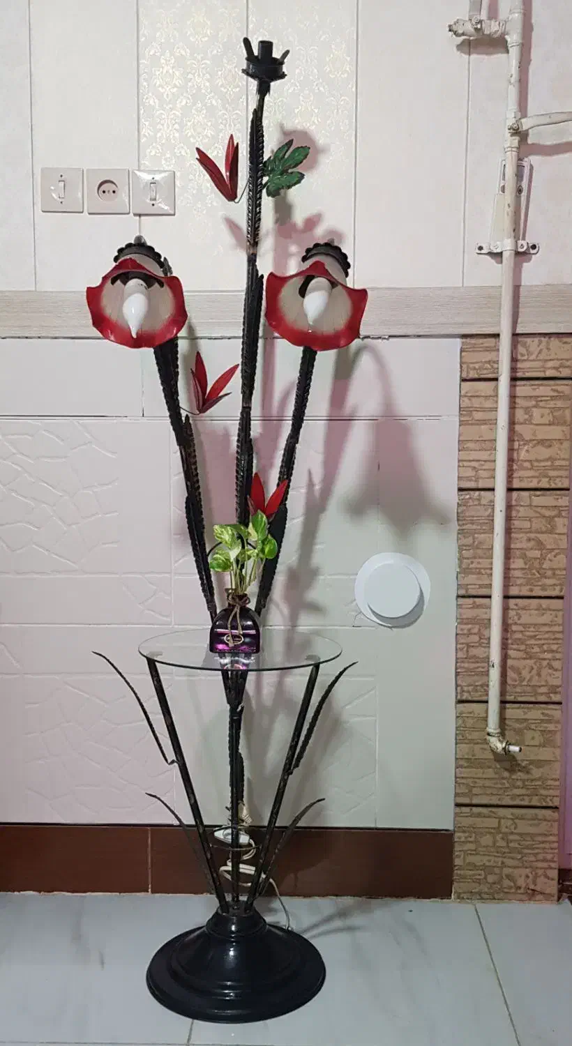 آباژور سه شعله|چراغ خواب و آباژور|بندر ماهشهر, |دیوار