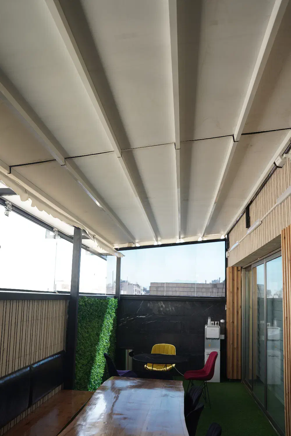 سقف متحرک برقی، آلاچیق، شیشه متحرک|خدمات پیشه و مهارت|شیراز, معالیآباد|دیوار