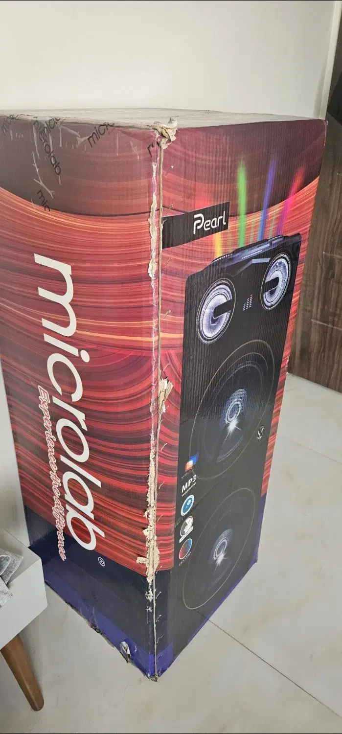 پارتی باکس اکبند برند Microlab مدل pearl.|سیستم صوتی خانگی|تهران, شهران شمالی|دیوار