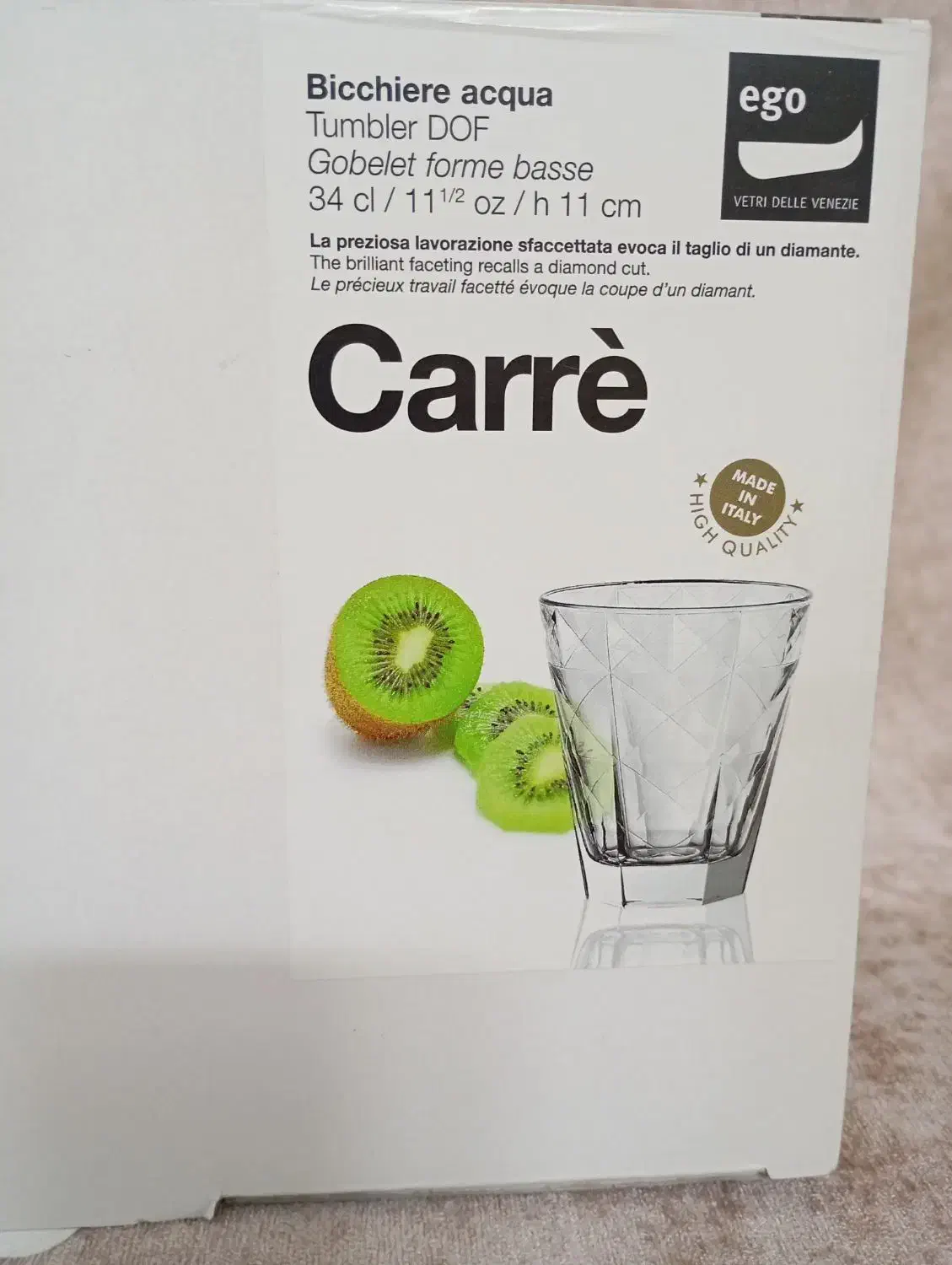 لیوان جنس ایتالیااگو،۶عدد|ظروف سرو و پذیرایی|قم, هنرستان|دیوار