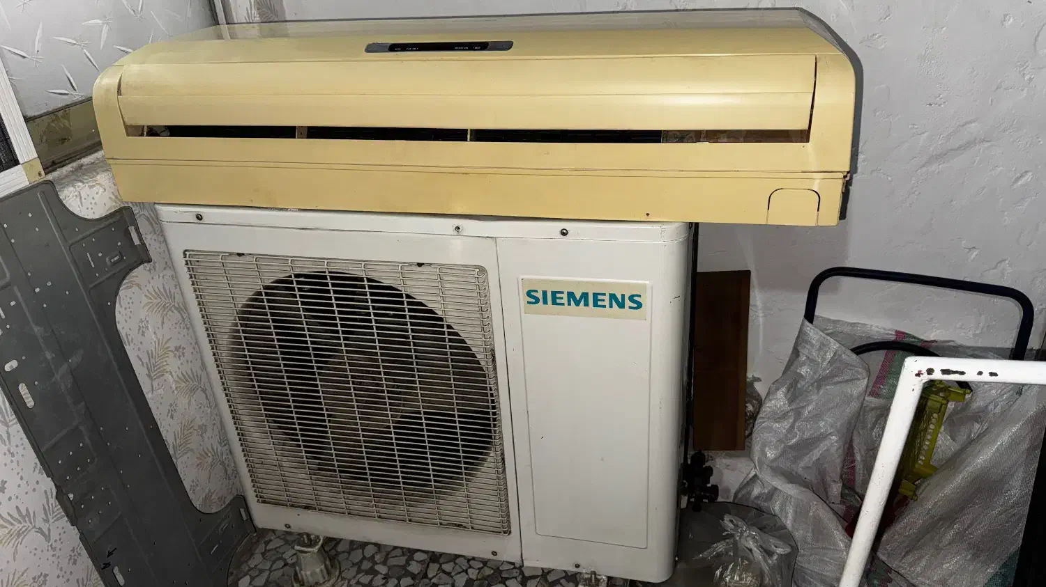 کولر ۲۴۰۰۰زیمنس کاملا سالم|کولر گازی و فن‌کوئل|قائم‌شهر, |دیوار