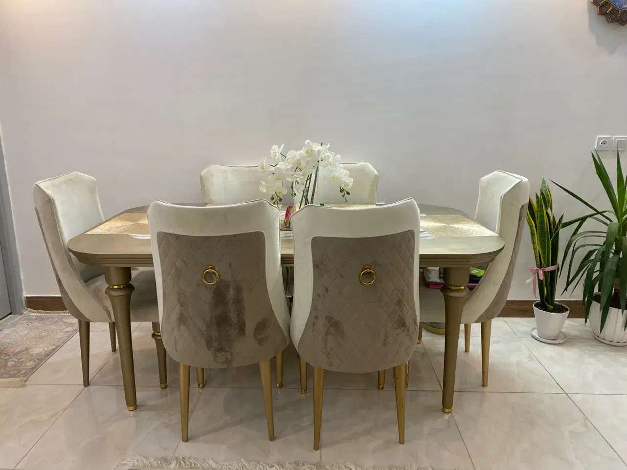 میزناهار خوری ۶ نفره|میز و صندلی غذاخوری|قائم‌شهر, |دیوار