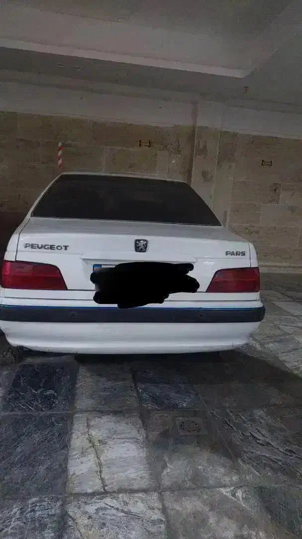 فروش  پژو پارس سفید tu5 تیو فایو سیمی 1400|خودرو سواری و وانت|اهواز, شهرک توسعه نیشکر|دیوار