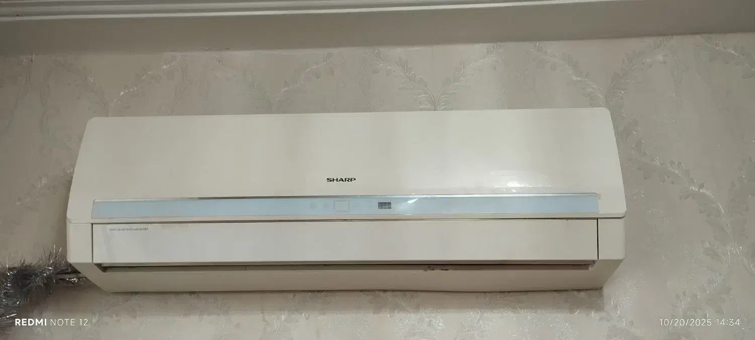 کولر گازی اسپیلت 18000 شارپ|کولر گازی و فن‌کوئل|صومعه‌سرا, |دیوار