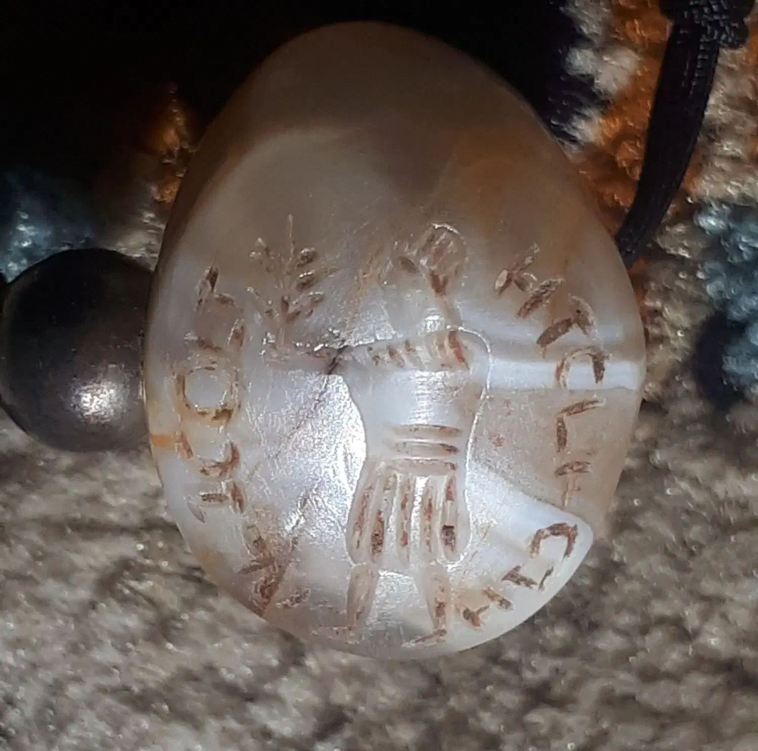 مهره سلیمانی باستانی|جواهرات|اهواز, مهرشهر|دیوار