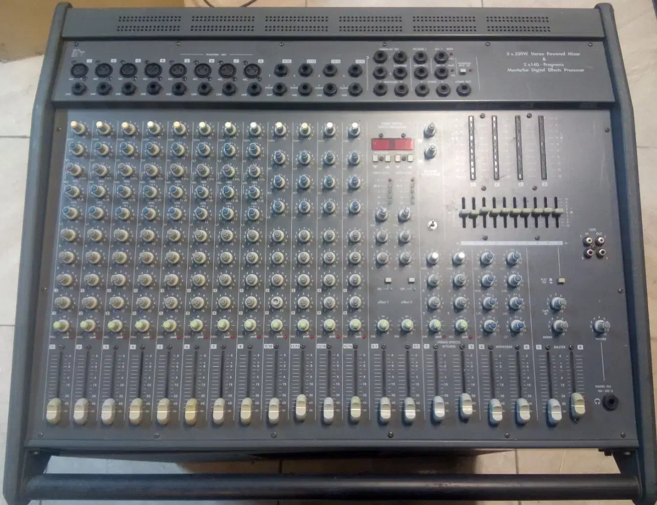 پاور میکسر مونتاربو مدل 716s|سیستم صوتی خانگی|تهران, شیخ هادی|دیوار