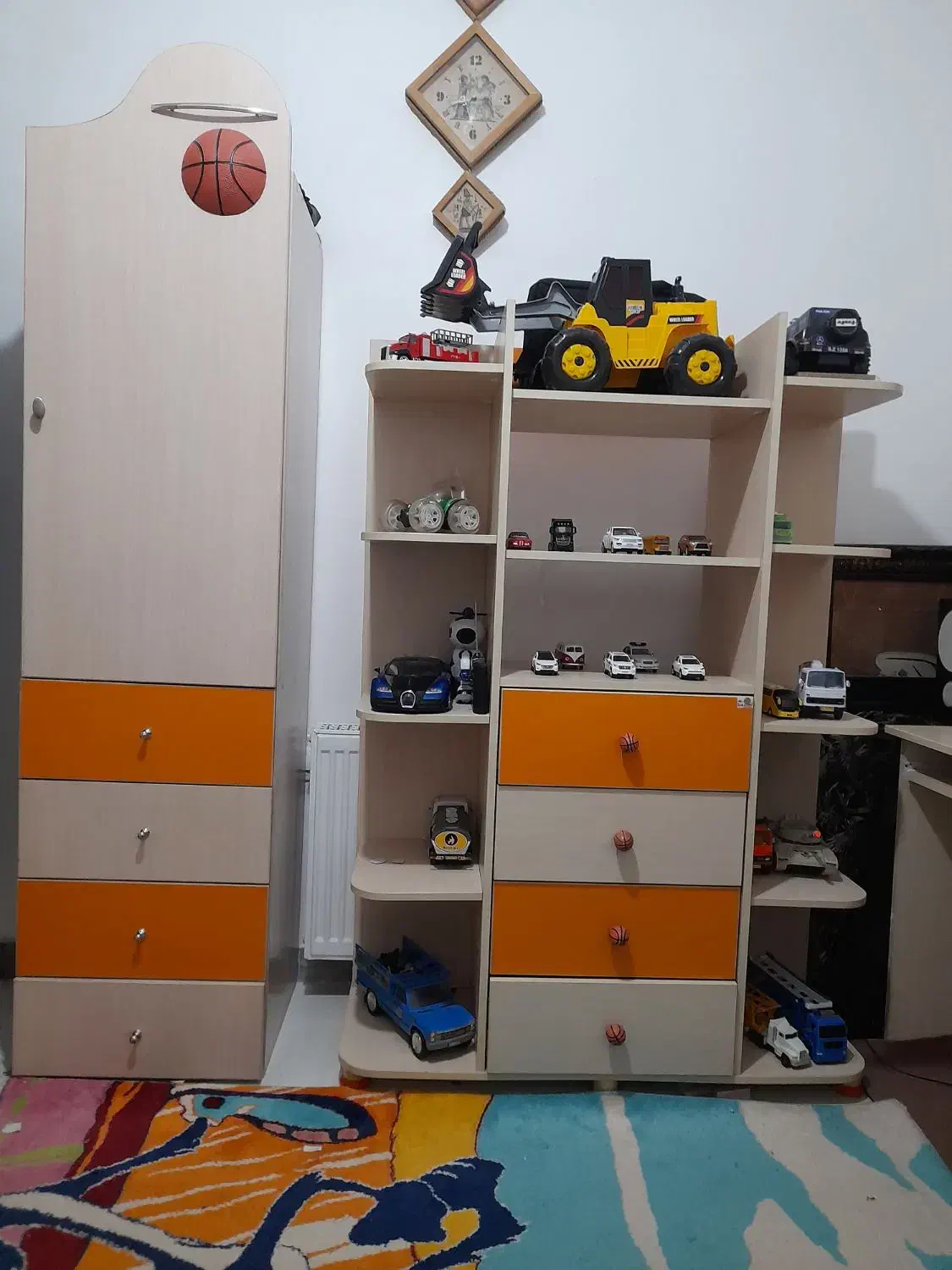 سرویس خواب و میزتحریر جنس ترک|تخت و سرویس خواب|بیجار, |دیوار