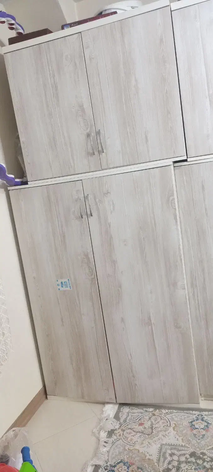 کمد دیواری اماده قابل حمل جارخت خوابی و باکس|جاکفشی، کمد، دراور|پرند, فاز ۳|دیوار