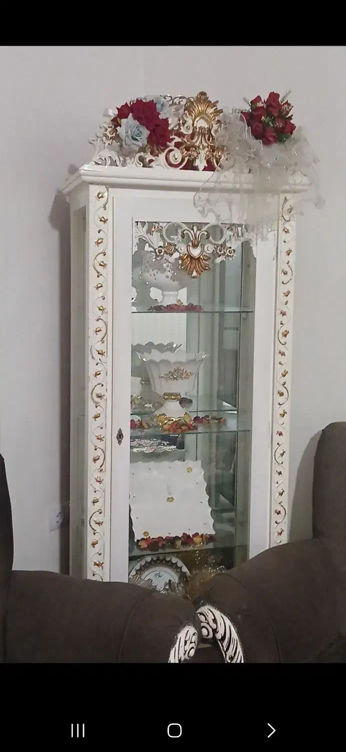 جاکفشی میزتلوزیون بوفه ساعت گلدان|بوفه، ویترین، کنسول|آبیک, |دیوار