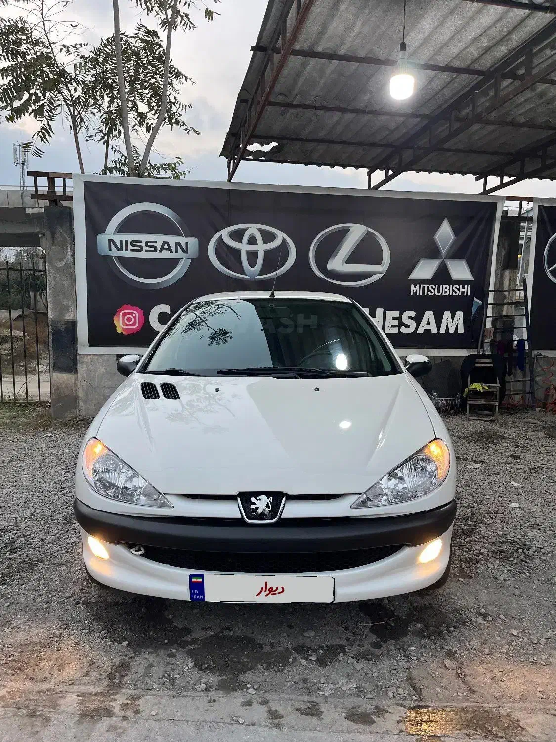 پژو ۲۰۶ مدل ۸۹ بشرط فروش و معاوضه|خودرو سواری و وانت|نوشهر, |دیوار