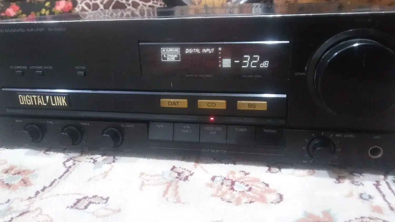 امپلی خانگی پاناسونیکd5500|سیستم صوتی خانگی|بوکان, |دیوار