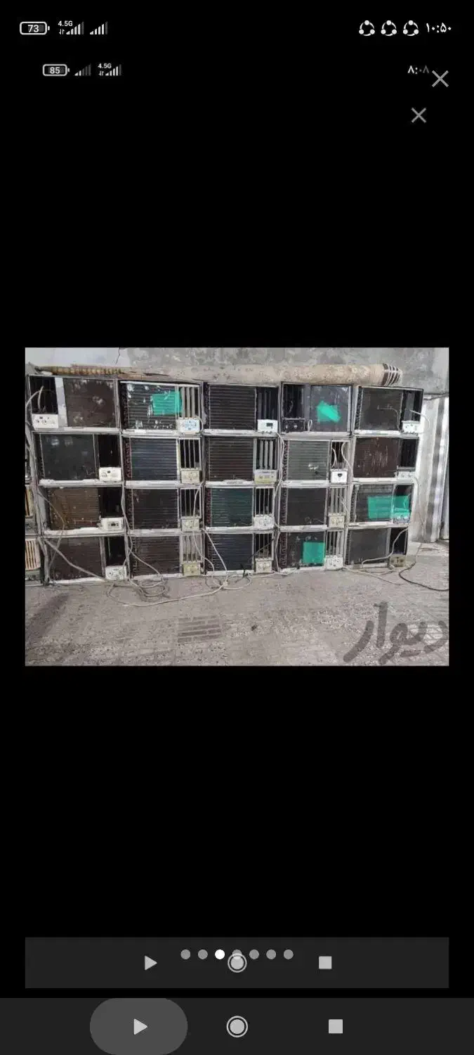 خریدارکولرهای موتور سوخته|کولر گازی و فنکوئل|امیدیه, |دیوار