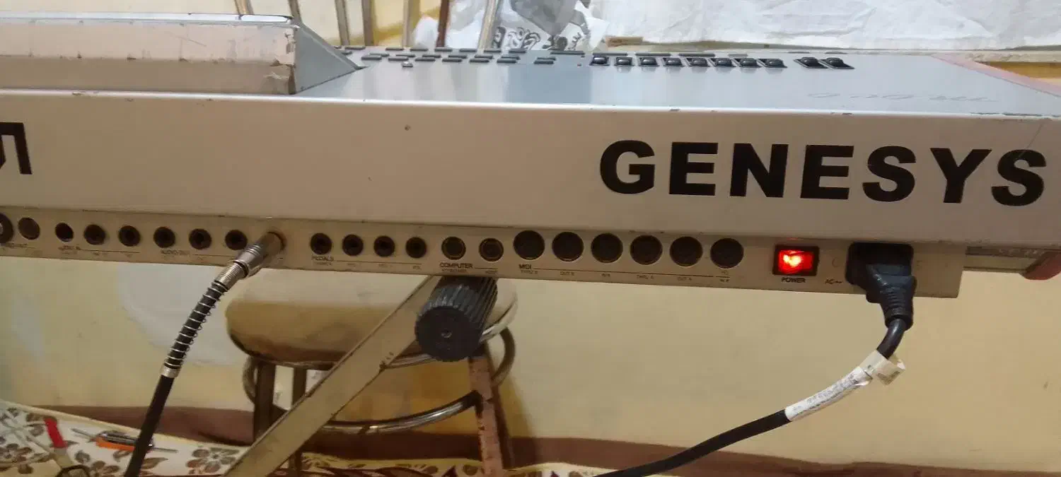 ارگ پرشین جنسیس اصل ایتالیا|پیانو، کیبورد، آکاردئون|لوندویل, |دیوار