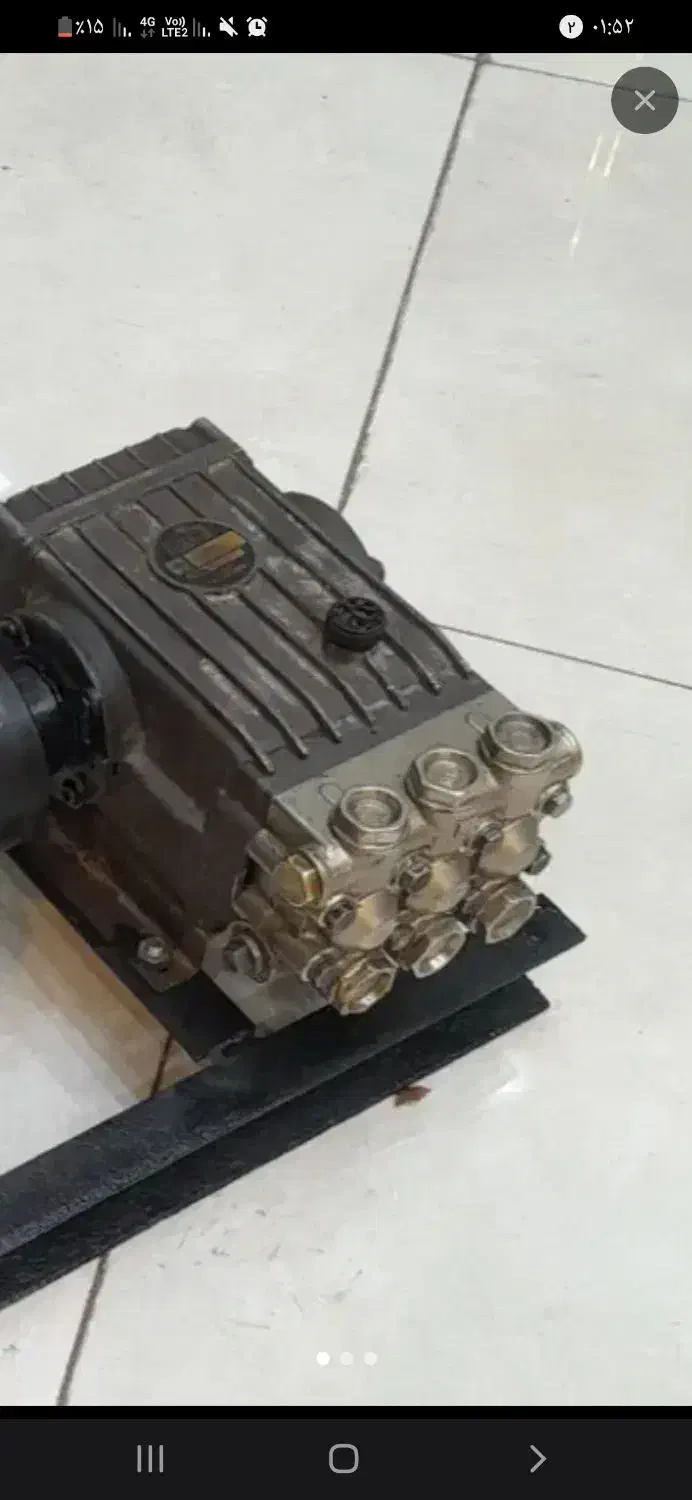 پمپ کارواش۲۰۰باراینتر|ماشین‌آلات صنعتی|کرج, خرمدشت|دیوار