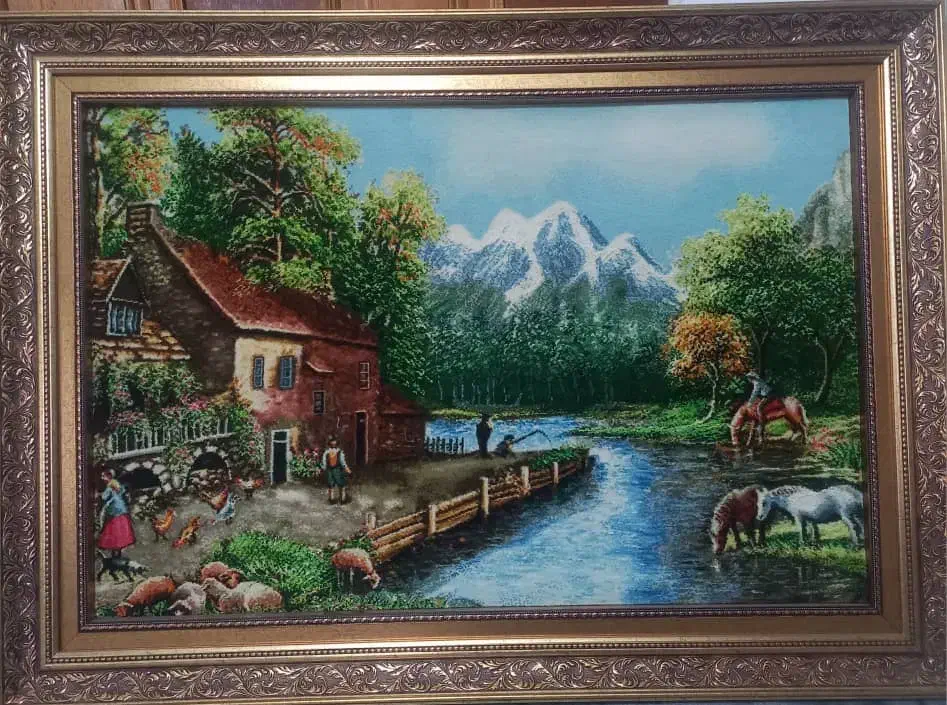 تابلو فرش|تابلو فرش|مشکین‌دشت, |دیوار