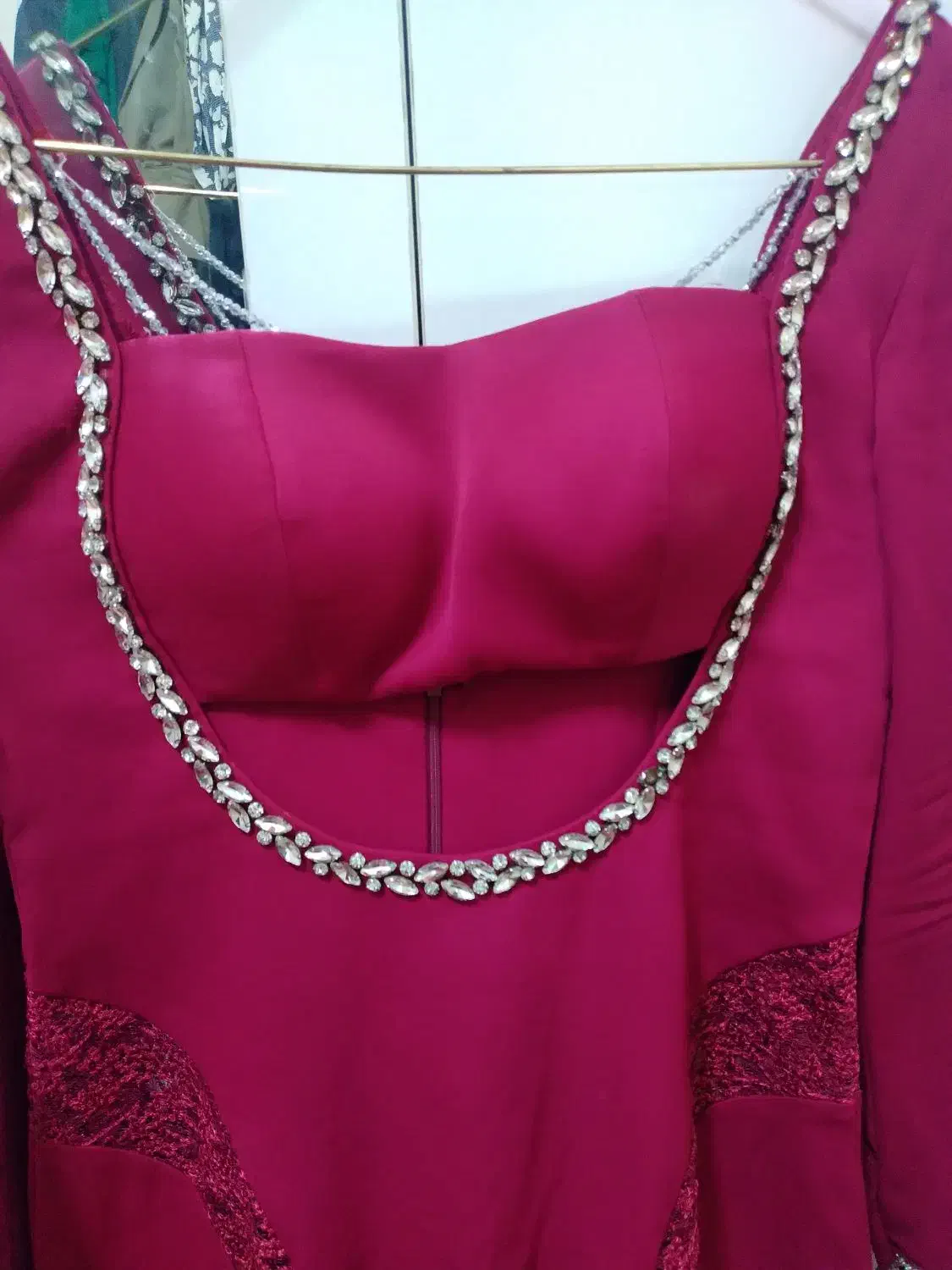 پیراهن مجلسی کمی پشت بلند به روز سایز ۴۲|لباس|مشهد, شهید قربانی|دیوار