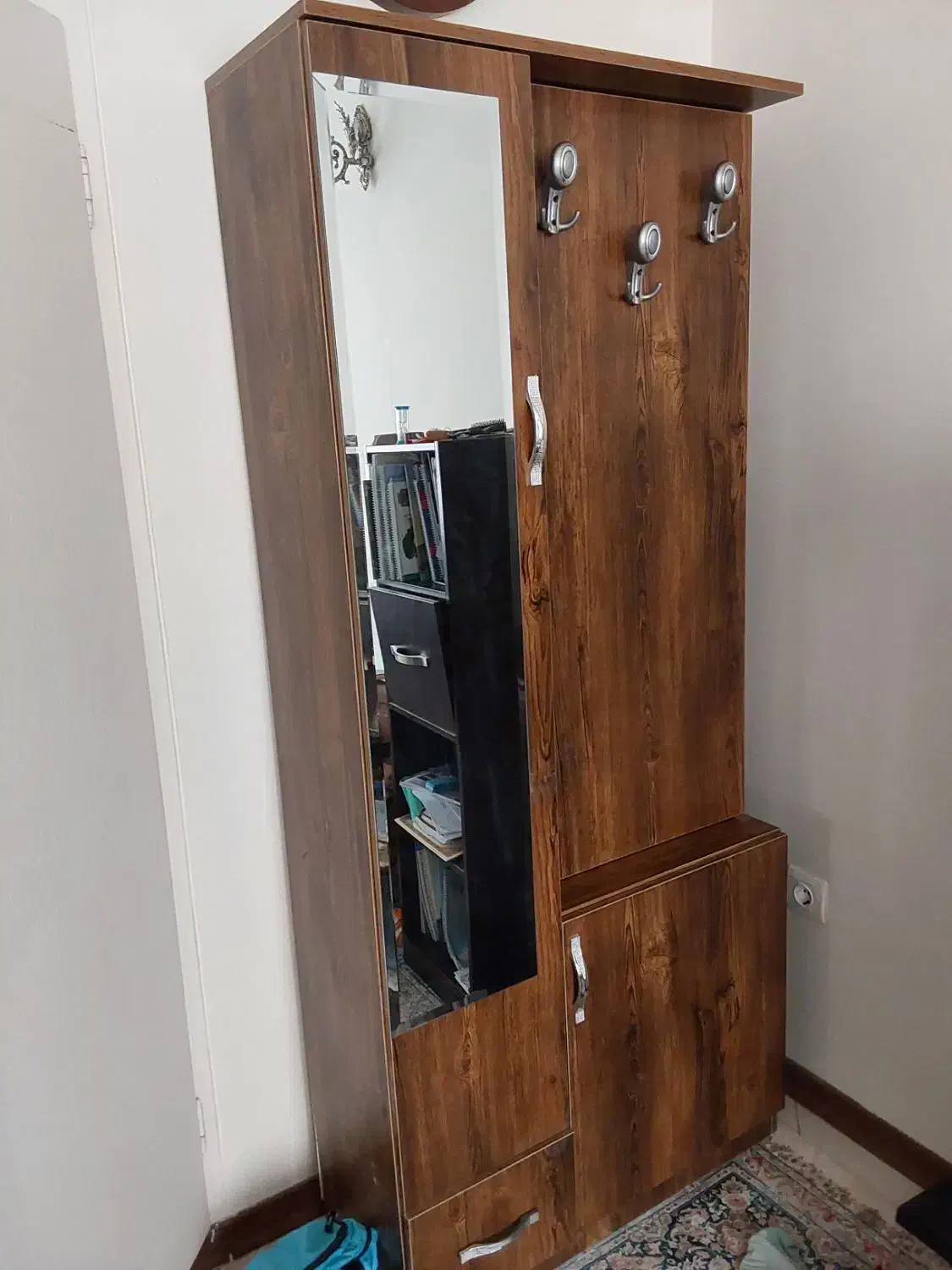 جالباسی و جا کفشی|جاکفشی، کمد، دراور|تهران, گلستان (شهرک راه آهن)|دیوار