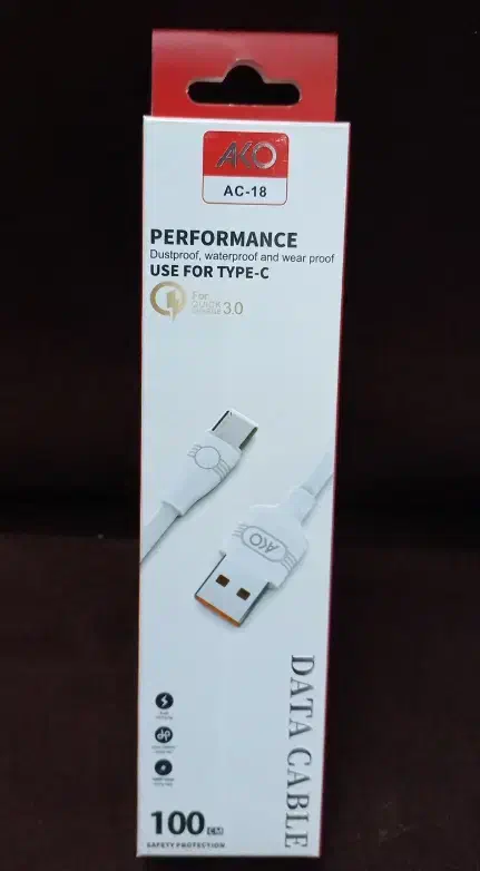 کابل AKO مدل AC 18 یک متری|لوازم جانبی موبایل و تبلت|اسلامشهر, مطهری|دیوار