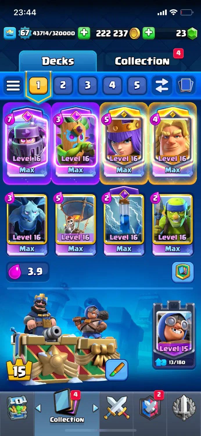 کلش رویال دک فول مکس|کنسول، بازی ویدئویی و آنلاین|قم, شهرک قدس|دیوار