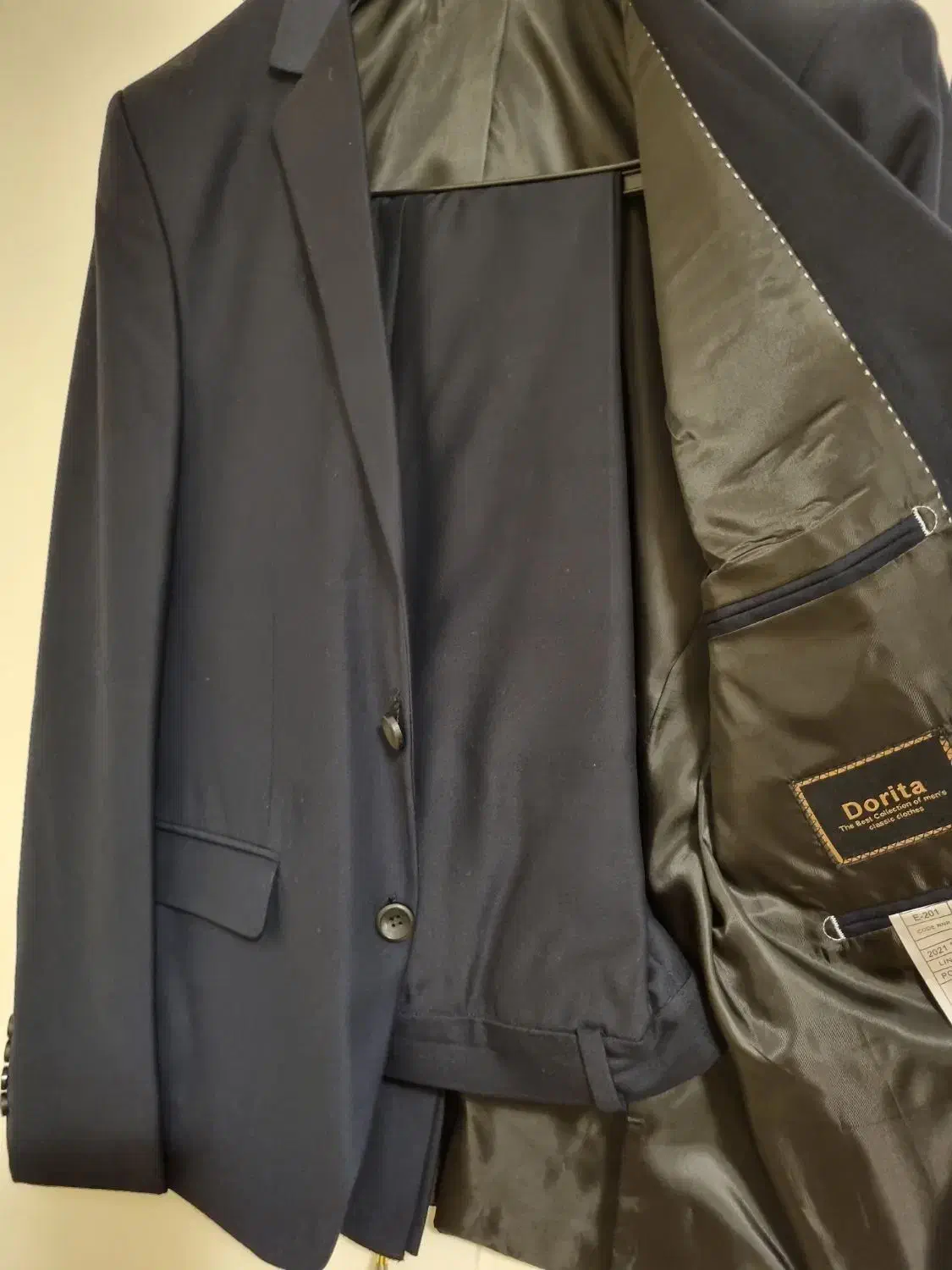 کت و شلوار اداری سورمه ای نو|لباس|تهران, خواجه نصیر طوسی|دیوار