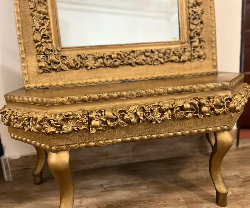 آینه و کنسول دکور خانه|بوفه، ویترین، کنسول|رشت, انصاری|دیوار