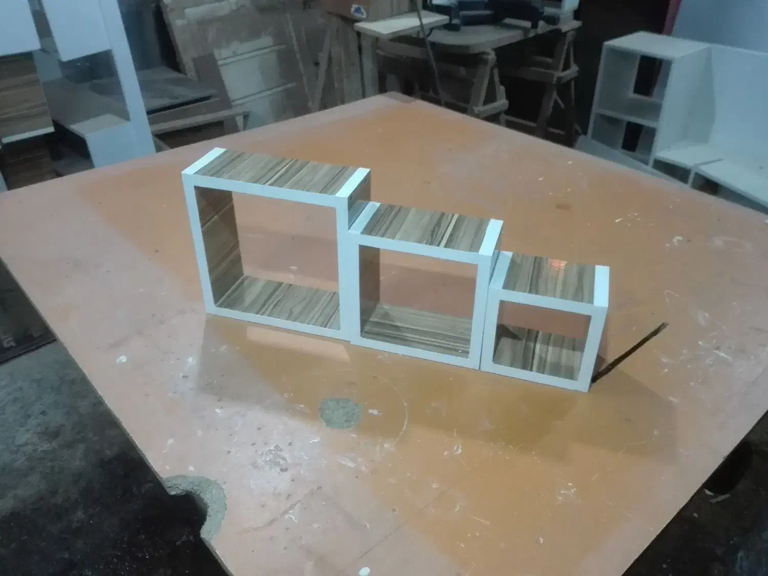 پاتختی ، شلف ، کتابخونه ، باکس|کتابخانه، شلف، قفسه‌های دیواری|رشت, باهنر|دیوار