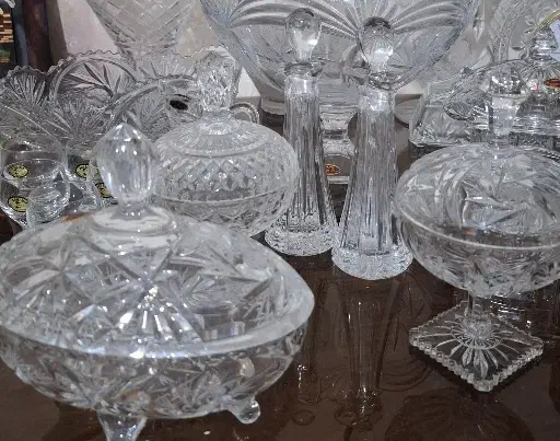 کریستال بوهمیا چک ناخمن روس لهستان|ظروف سرو و پذیرایی|تهران, جمهوری|دیوار