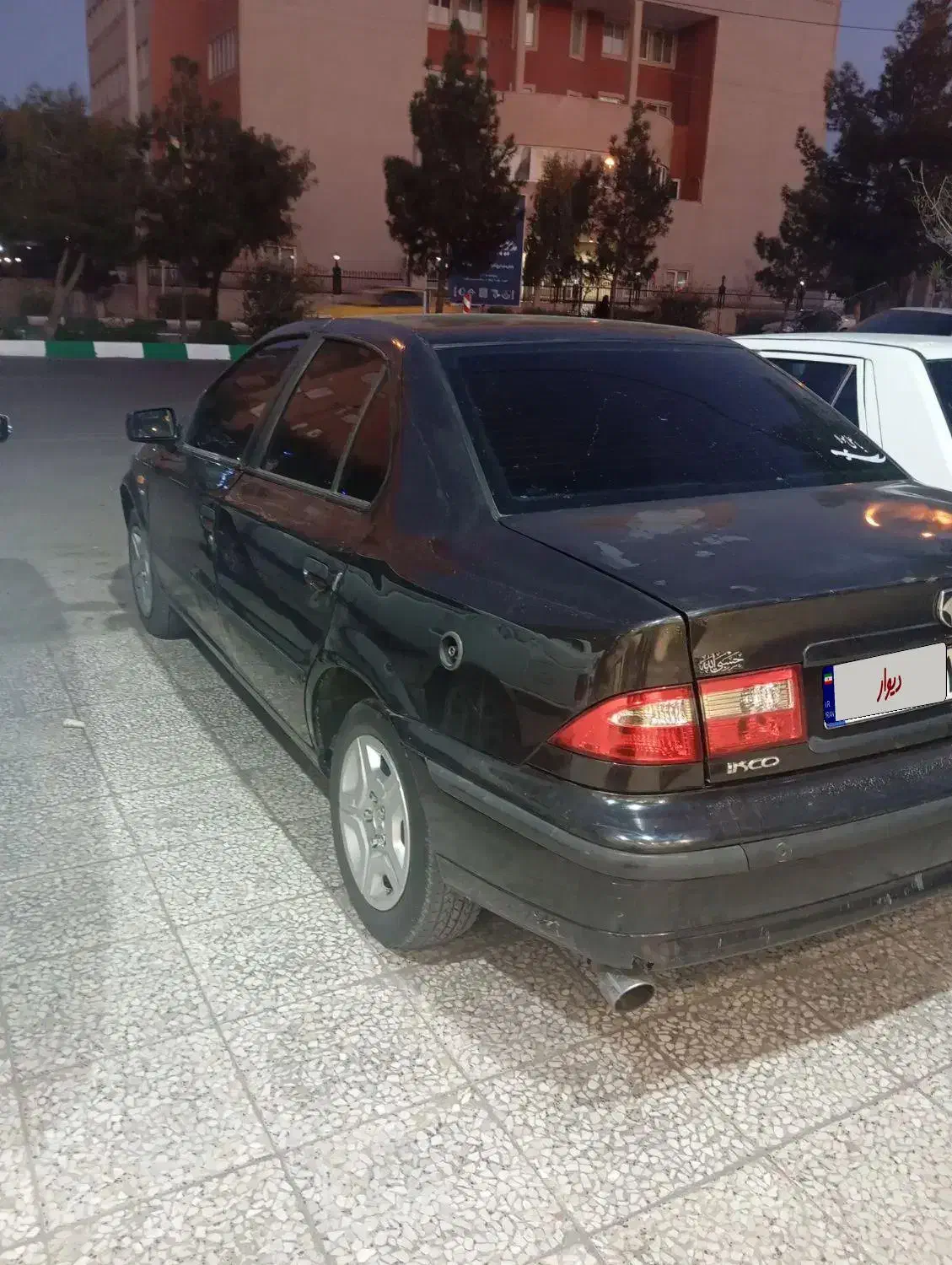 سمندef7 92مشکی|خودرو سواری و وانت|قم, شهدا|دیوار