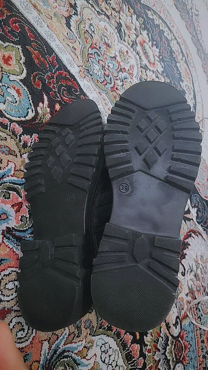 نیم بوت مشکی|کیف، کفش، کمربند|ازنا, |دیوار