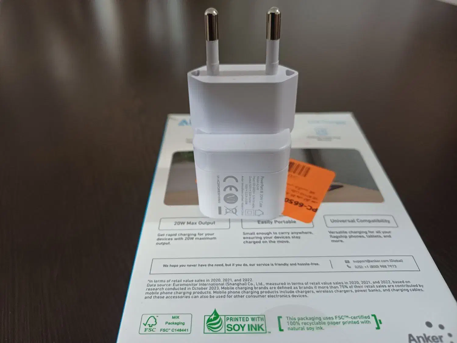 شارژر 20 وات آنکر|لوازم جانبی موبایل و تبلت|تهران, صاحب الزمان|دیوار