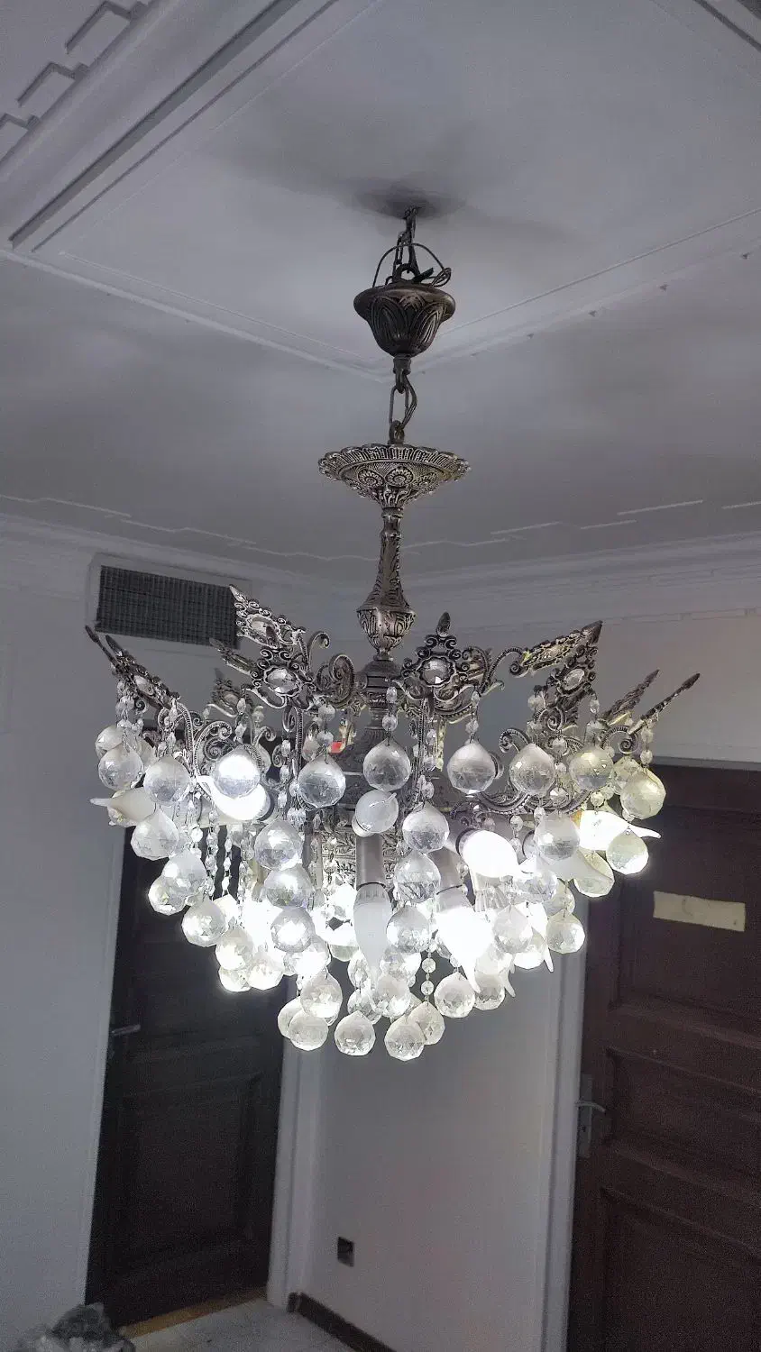 لوستر برنجی|لوستر و چراغ آویز|تهران, تاکسیرانی|دیوار