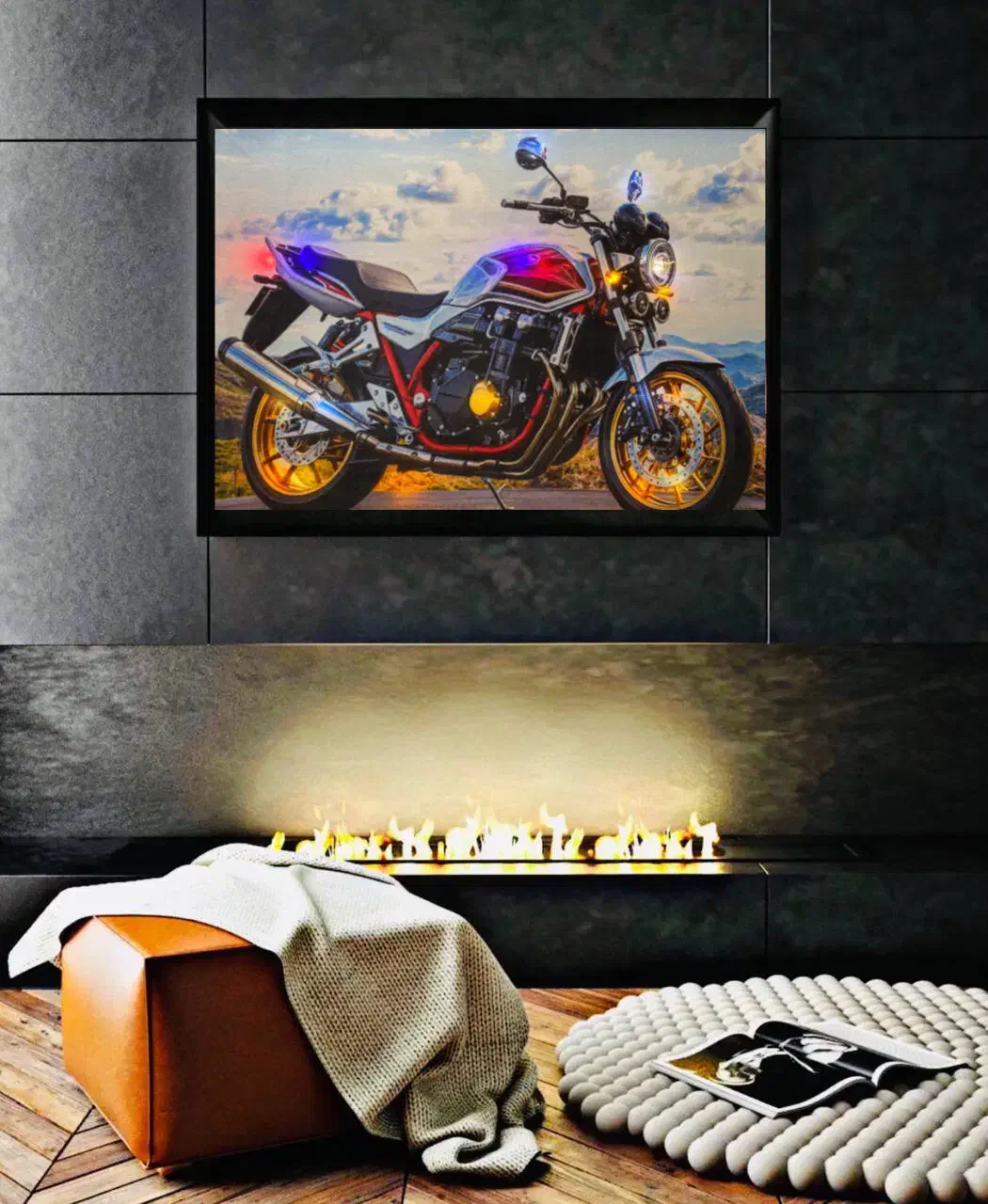 چراغ خواب|چراغ خواب و آباژور|مشهد, کوه سنگی|دیوار