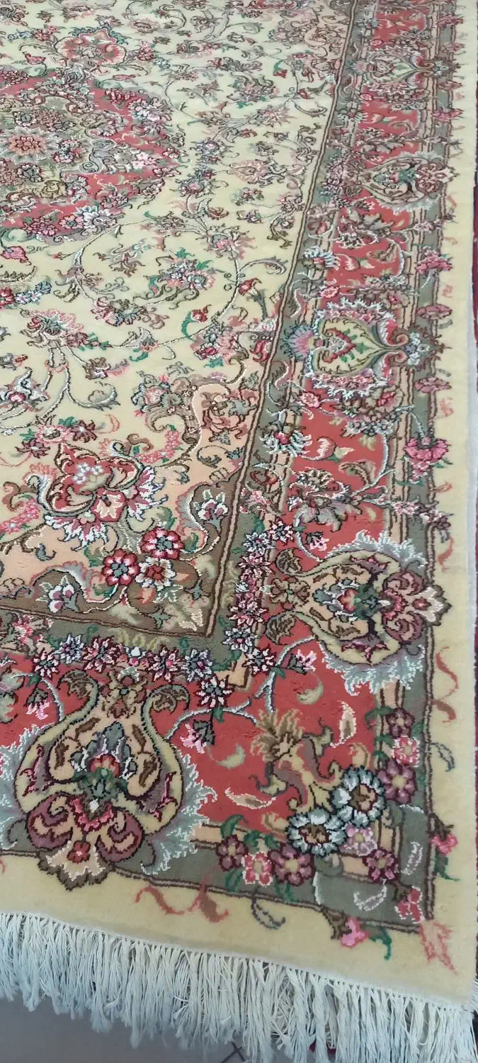 فرش دستبافت جفت ۶ متری رج ۴۰ طرح علیا|فرش|تبریز, |دیوار