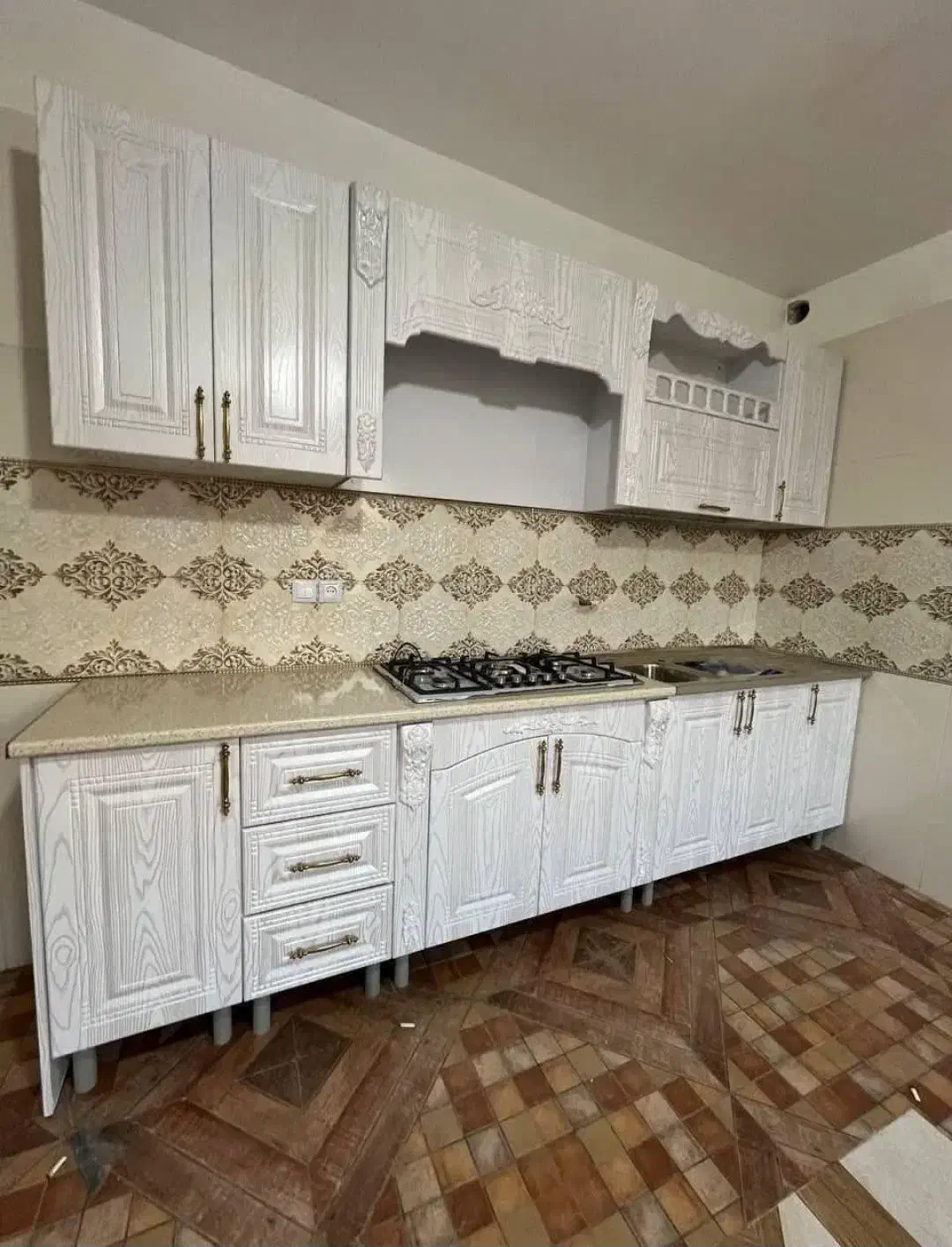 کابینت آشپزخانه جذاب کد 0۱57753|مصالح و تجهیزات ساختمان|کوچصفهان, |دیوار