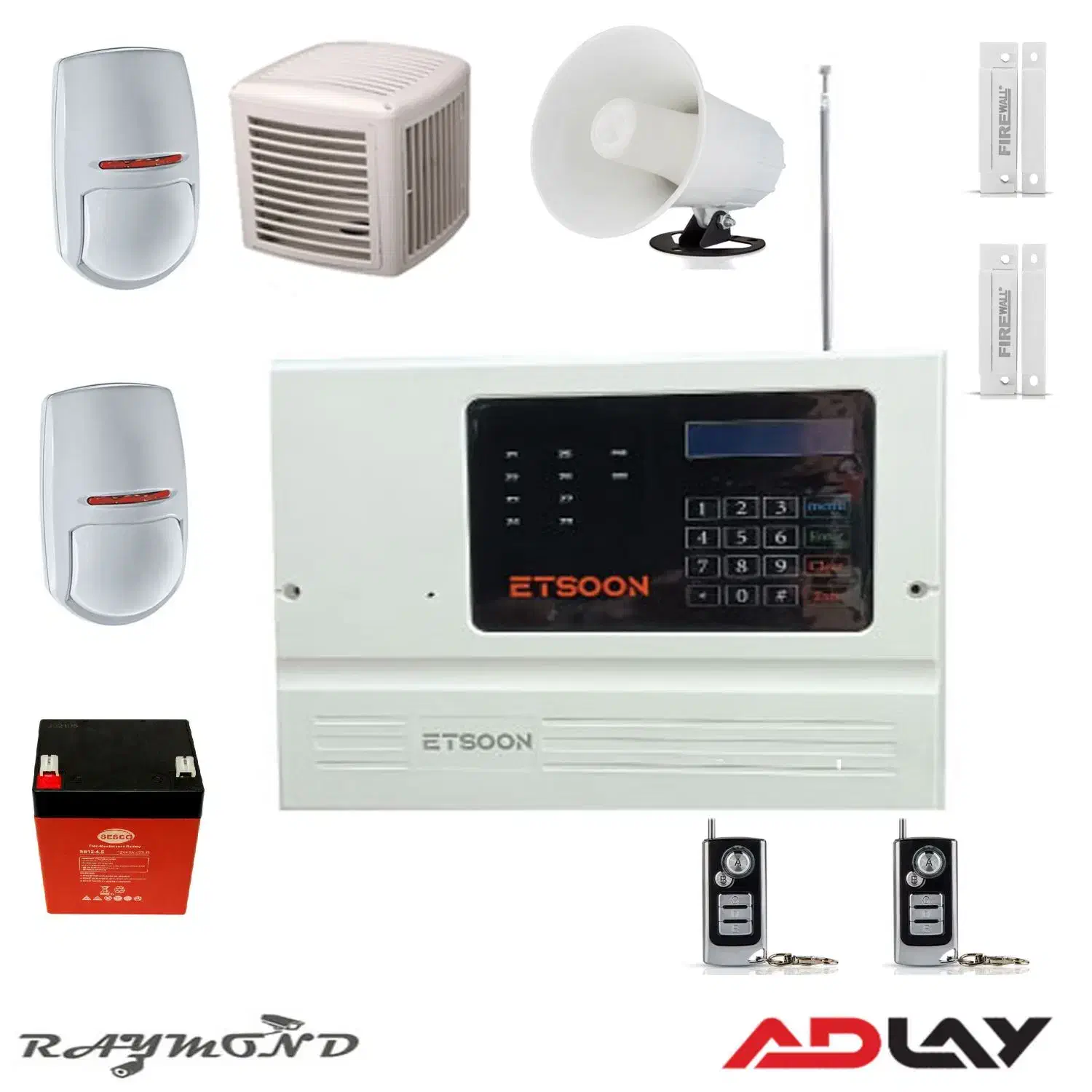 پک دزدگیر اماکن اتسون (تسویه ۲ ماهه )|دوربین مداربسته|بومهن, |دیوار