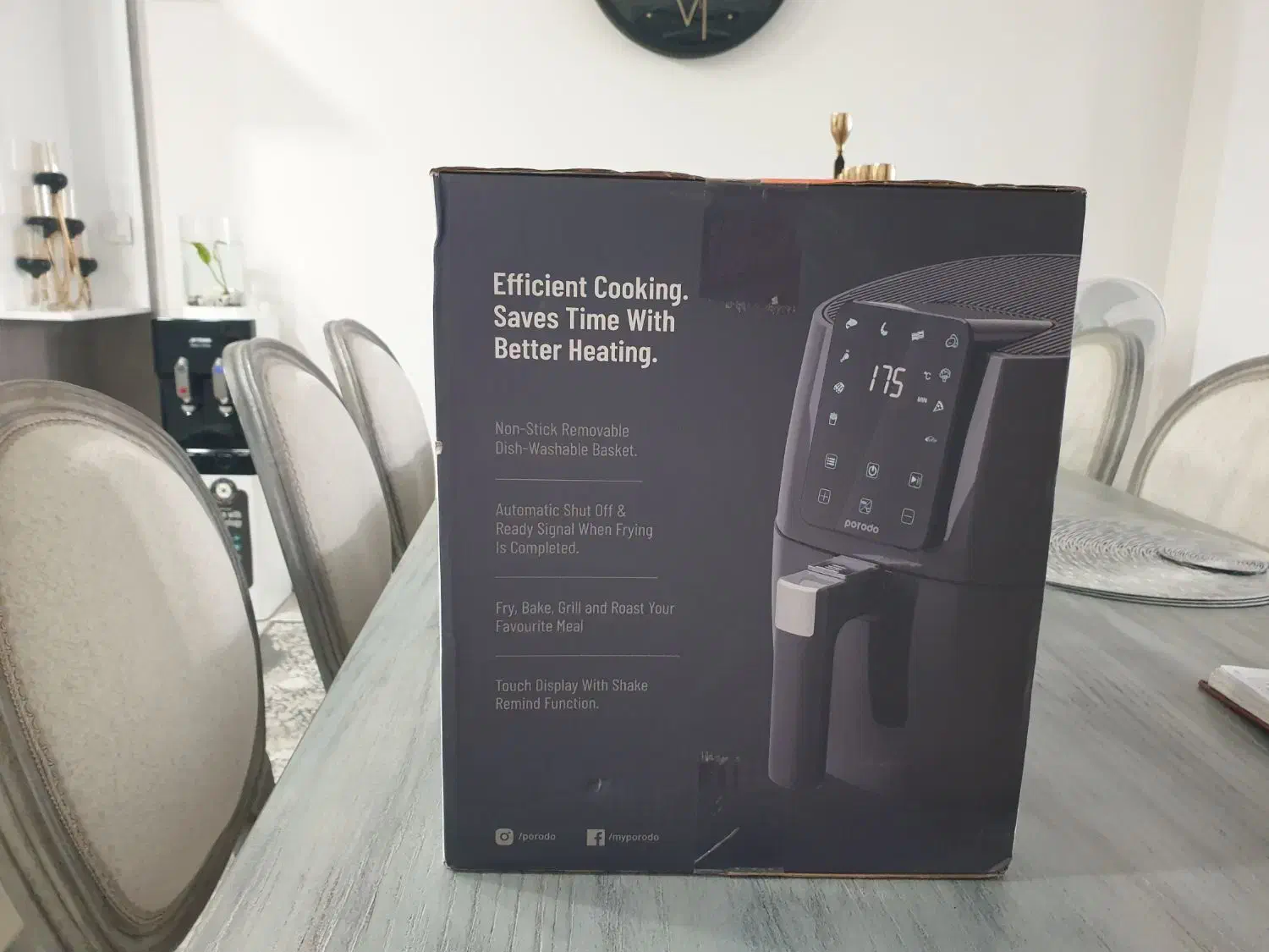 سرخکن  هواپز porodo|اجاق گاز و لوازم برقی پخت‌وپز|شیراز, کوی فرهنگیان|دیوار