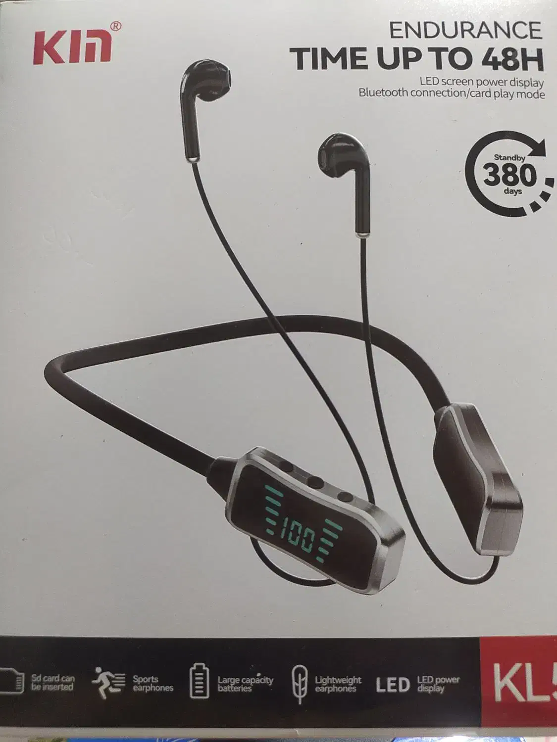 هنزفری گردنی KL50بلوتوثی ضد آب|لوازم جانبی موبایل و تبلت|کرمانشاه, |دیوار