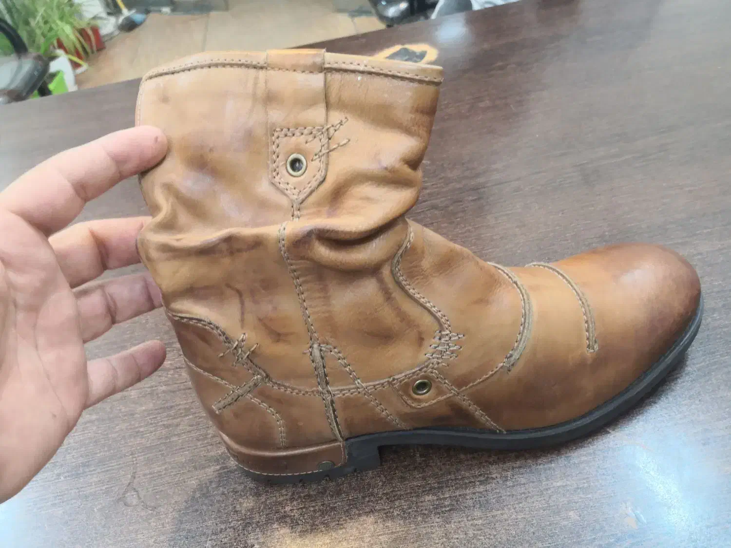 نیم بوت آلمانی مردانه سایز41الی42|کیف، کفش، کمربند|شیراز, فرگاز|دیوار