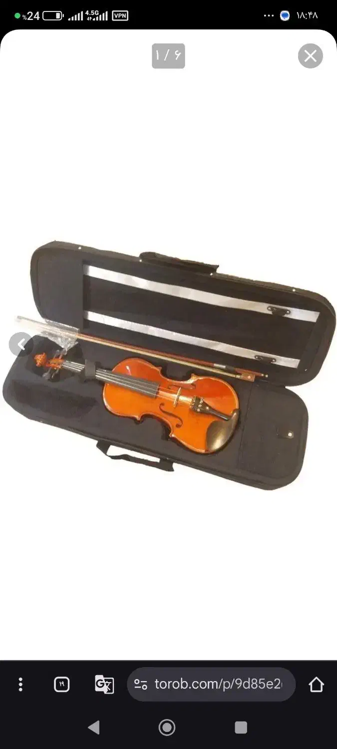 ویولون سالم  فقط تعویض سیم باید انجام بشه|ویولن|دزفول, |دیوار