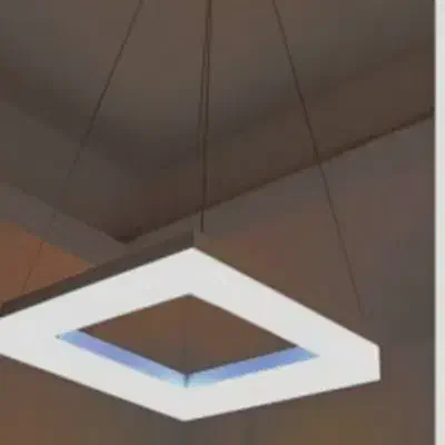 لوستر مدرن مربعی|لوستر و چراغ آویز|کیش, |دیوار