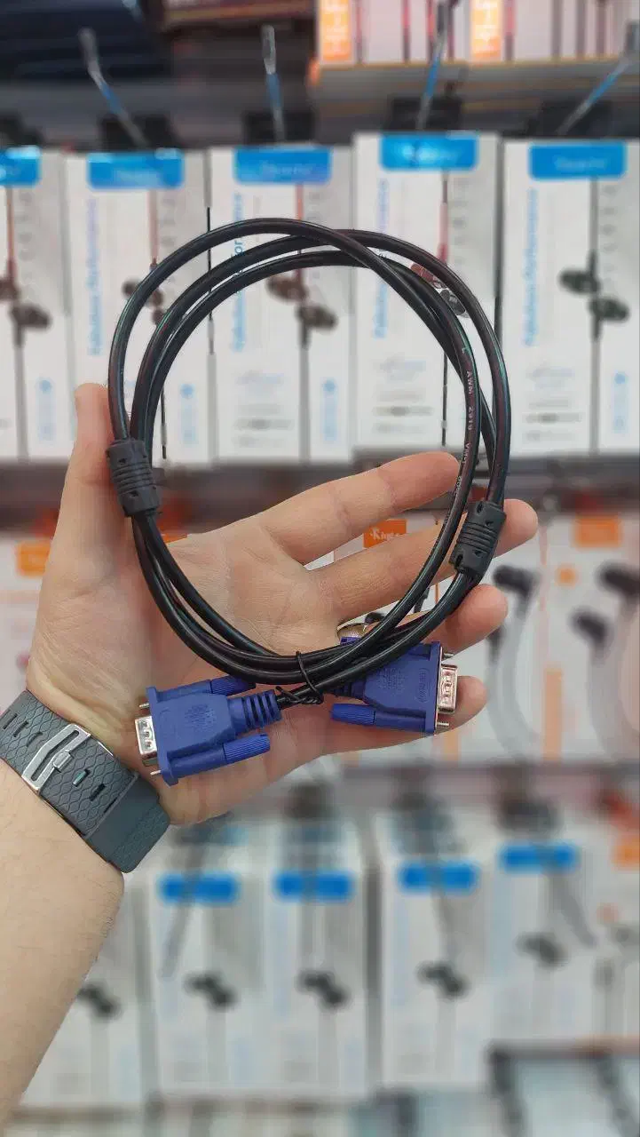 کابل 1.5 متری دو سر VGA|لوازم جانبی موبایل و تبلت|سنندج, |دیوار